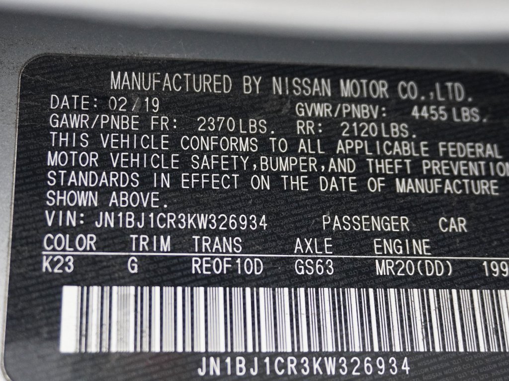 Used 2019 Nissan Rogue Sport S w/ Appearance Package image 46