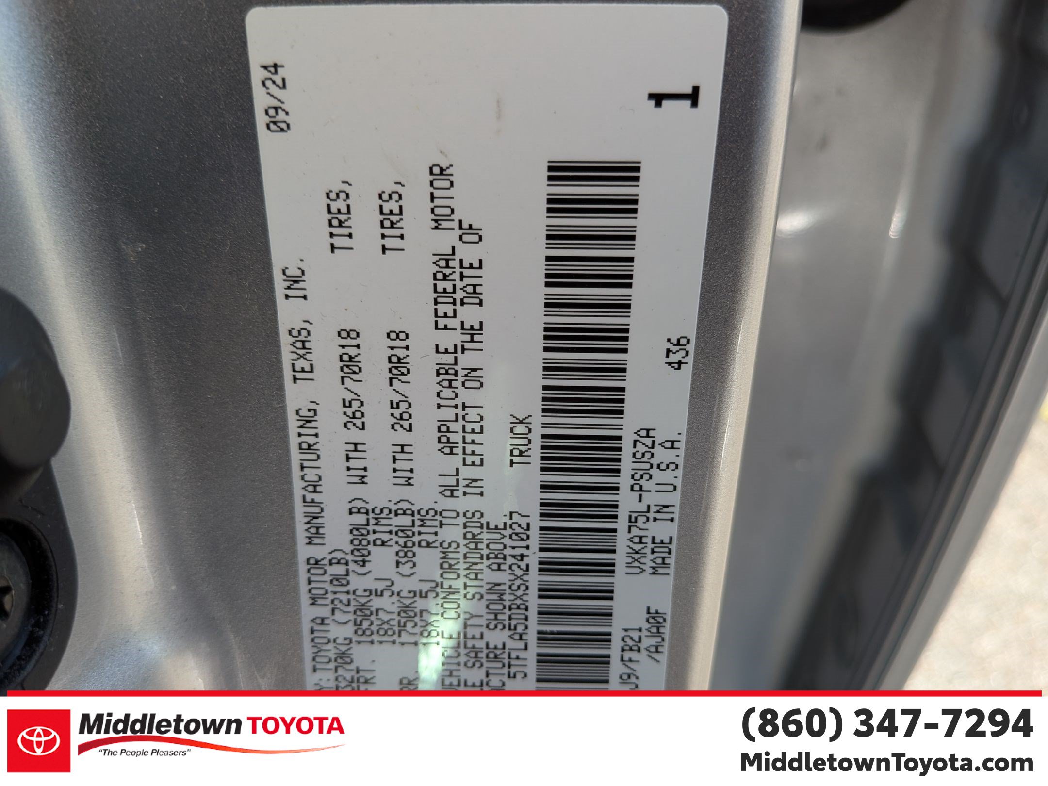 Certified 2025 Toyota Tundra SR5 AWD/4WD image 39