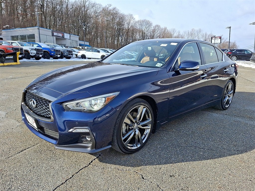 Certified 2021 INFINITI Q50 Signature Edition w/ Cargo Package image 3
