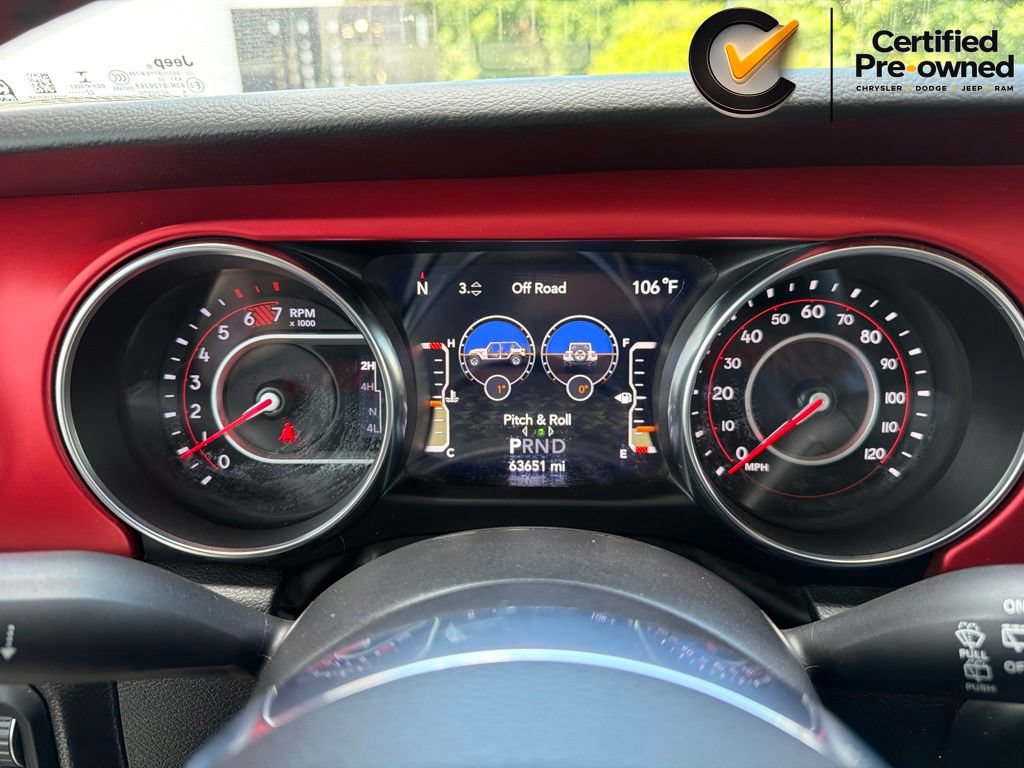 Certified 2022 Jeep Wrangler Unlimited Rubicon w/ Dual Top Group AWD/4WD image 50