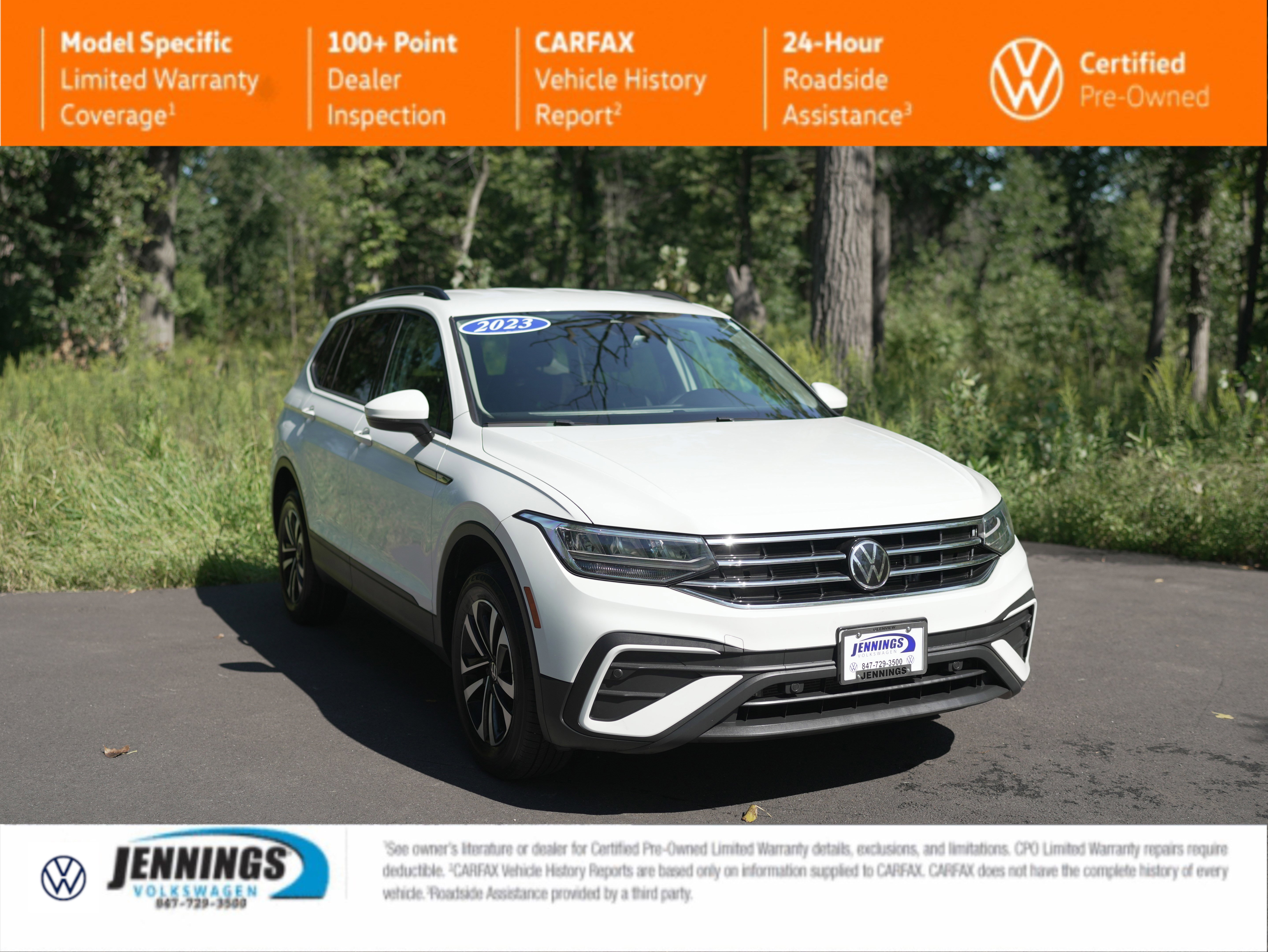 Certified 2023 Volkswagen Tiguan S w/ IQ.Drive Package