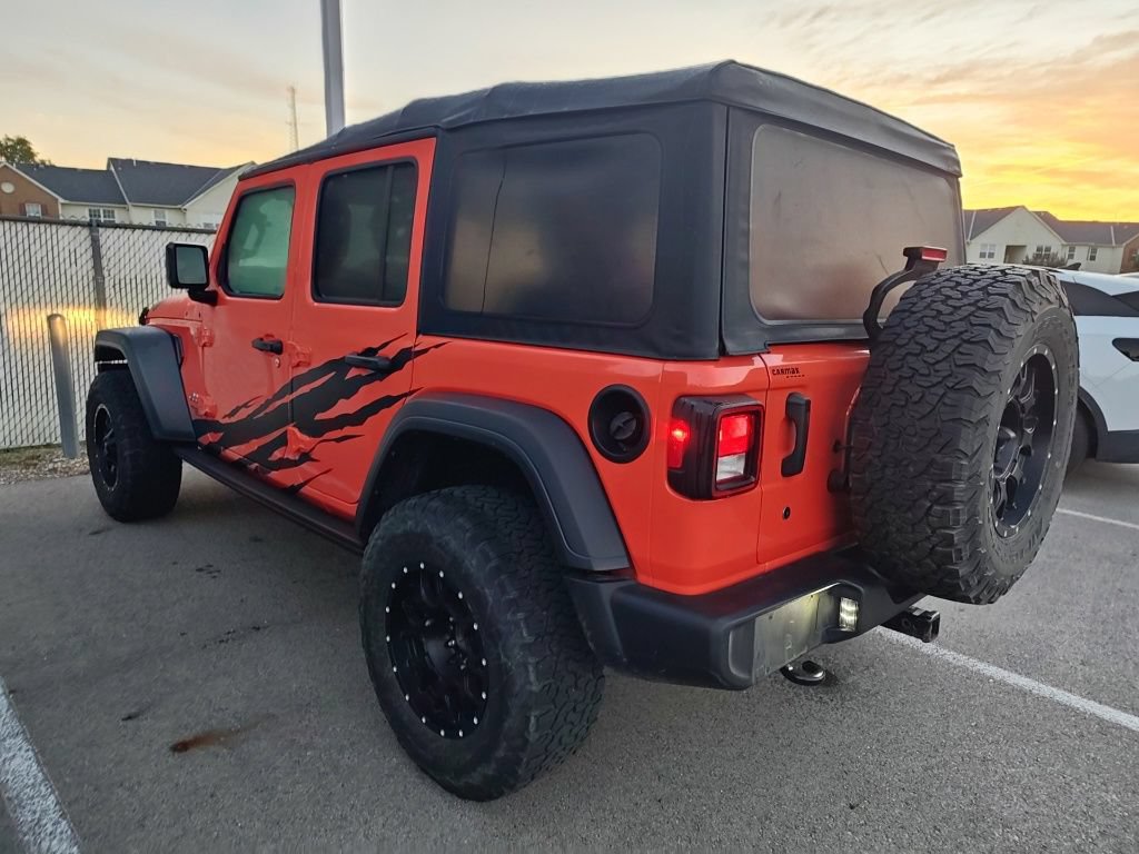 Used 2018 Jeep Wrangler Unlimited Sport S AWD/4WD image 4