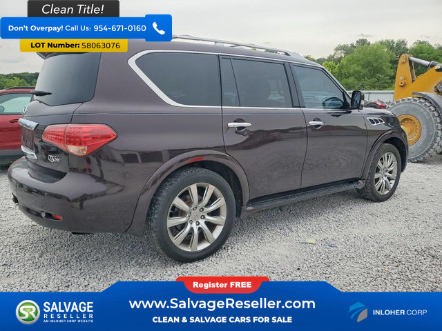 Used 2011 INFINITI QX56 4WD w/ Theater Pkg image 4