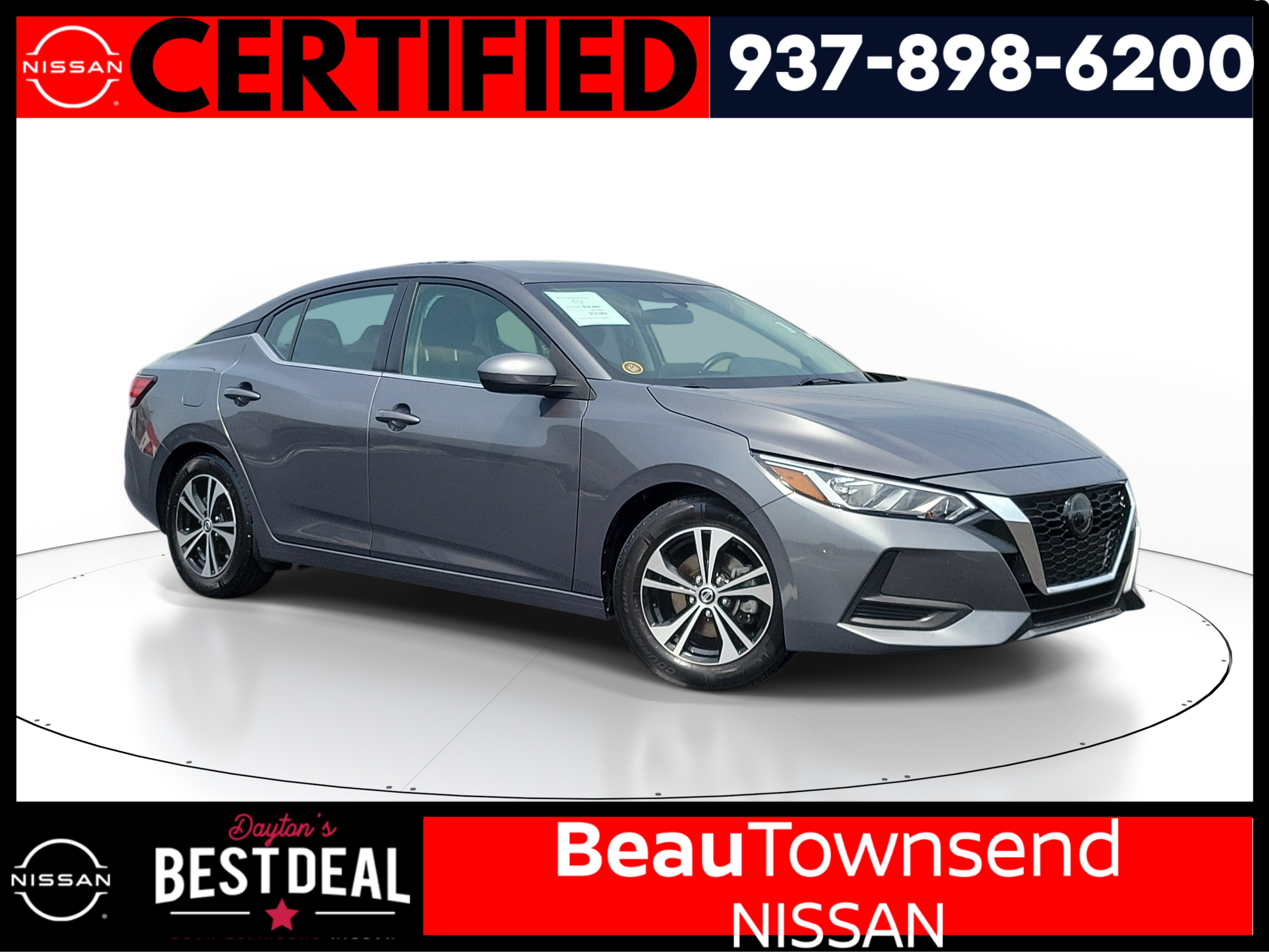 Certified 2022 Nissan Sentra SV w/ All-Weather Package