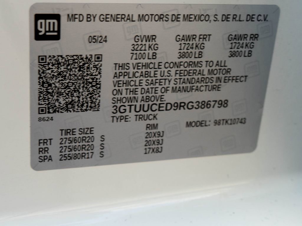 Used 2024 GMC Sierra 1500 Elevation image 38