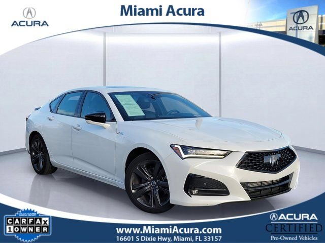 Used 2023 Acura TLX w/ A-SPEC Pkg image 1