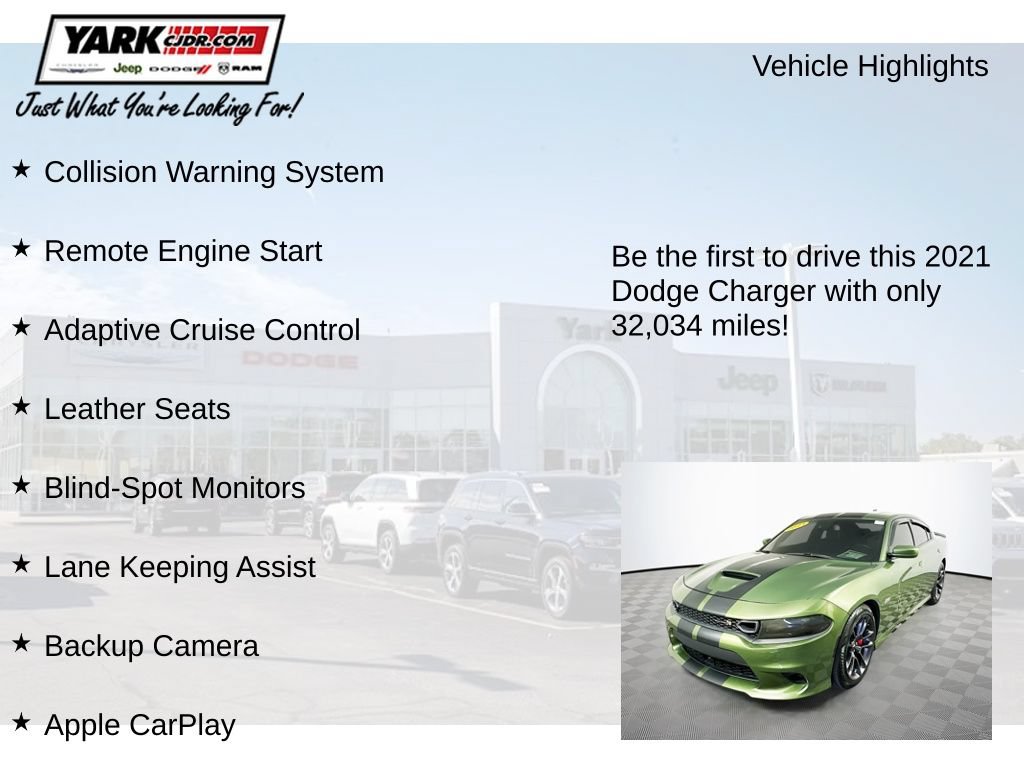 Certified 2021 Dodge Charger Scat Pack w/ Plus Group RWD image 13