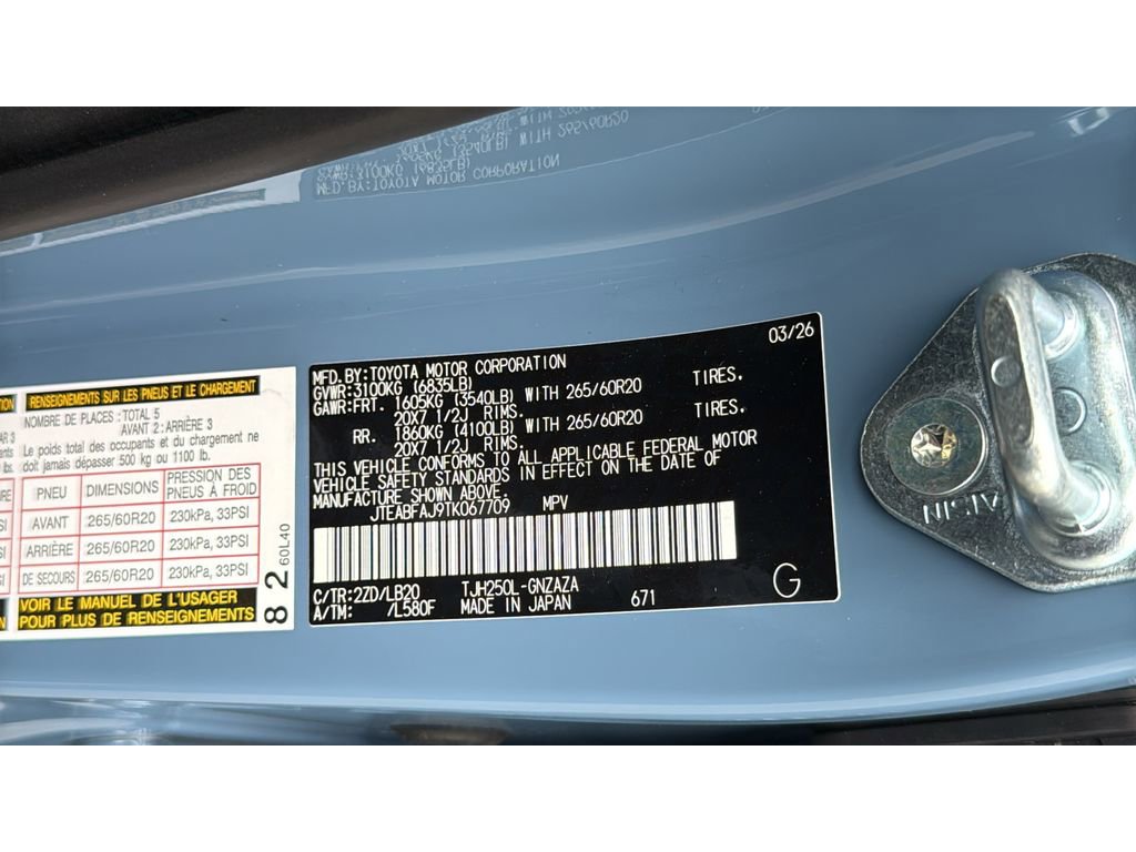 New 2026 Toyota Land Cruiser AWD/4WD image 40