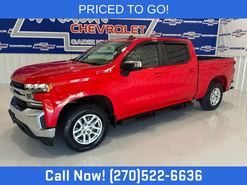Used 2021 Chevrolet Silverado 1500 LT w/ Z71 Off-Road Package AWD/4WD image 1