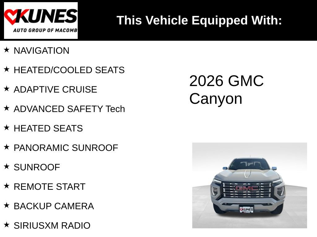 Used 2026 GMC Canyon Denali image 3