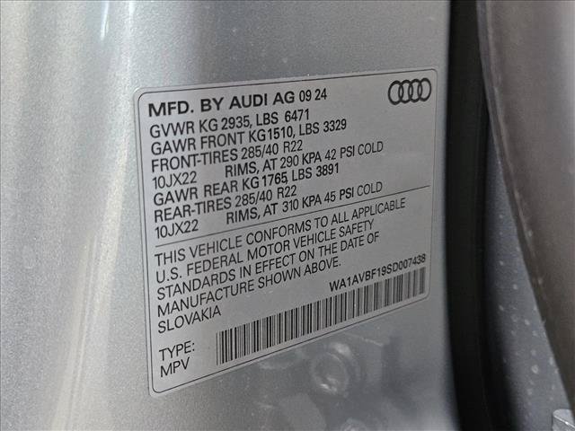 Used 2025 Audi Q8 Premium w/ Black Optic Package AWD/4WD image 17