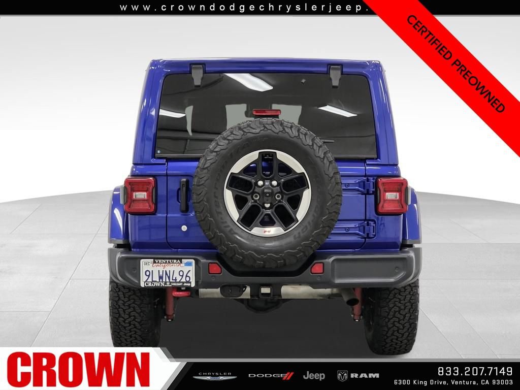 Certified 2019 Jeep Wrangler Unlimited Rubicon image 6
