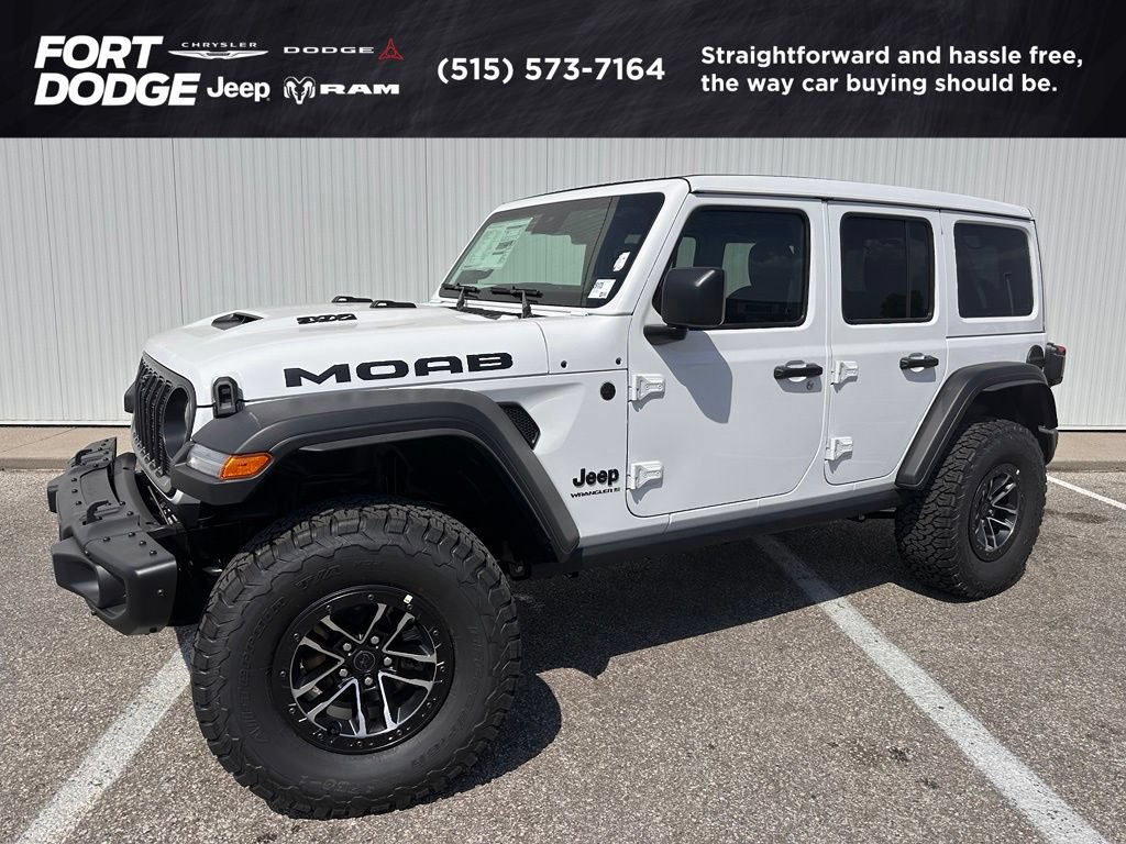 New 2026 Jeep Wrangler Unlimited Rubicon 392 w/ Quick Order Package 27X Moab