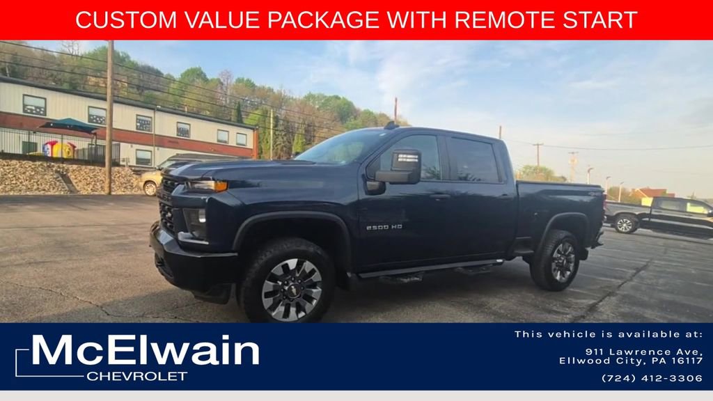 Used 2022 Chevrolet Silverado 2500 Custom w/ Custom Value Package AWD/4WD image 5