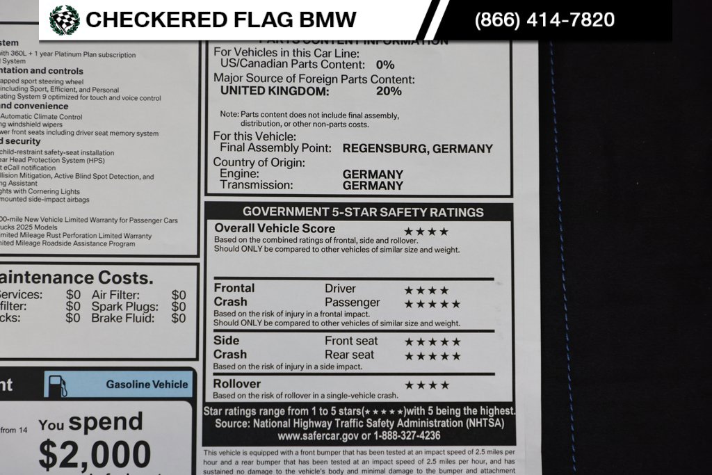 Used 2025 BMW X1 xDrive28i w/ Technology Package image 40