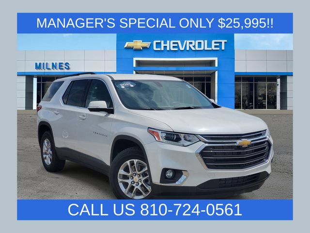 Certified 2021 Chevrolet Traverse LT w/ LPO, Floor Liner Package