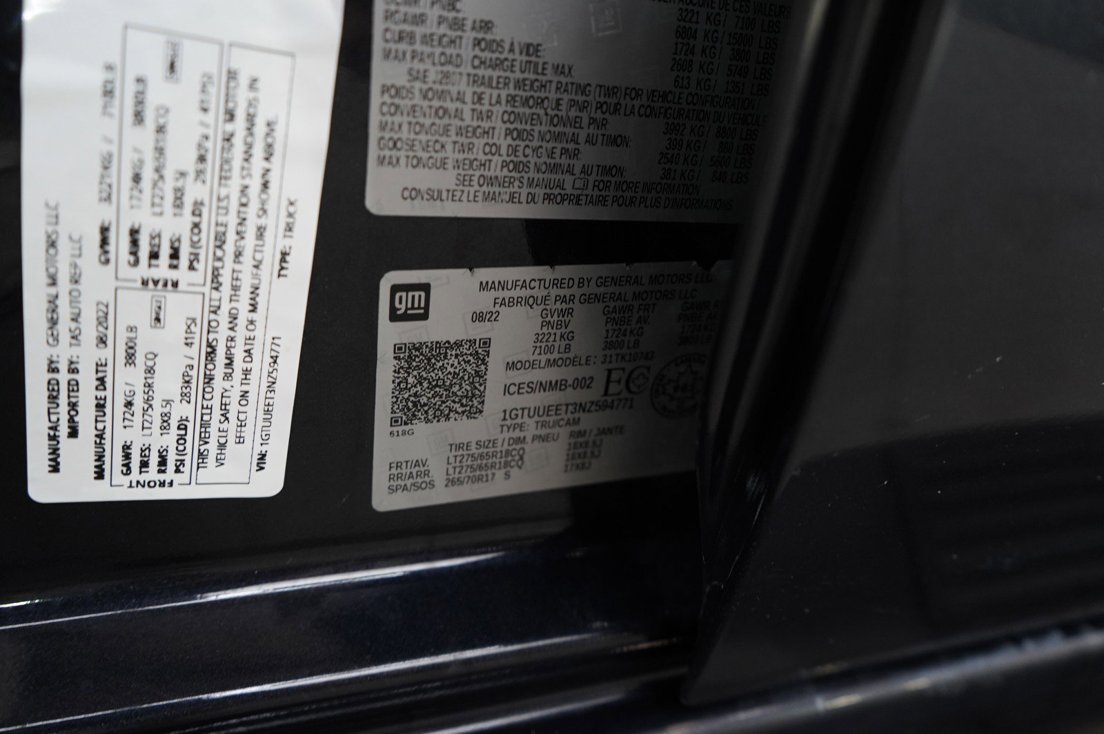 Used 2022 GMC Sierra 1500 AT4 image 29