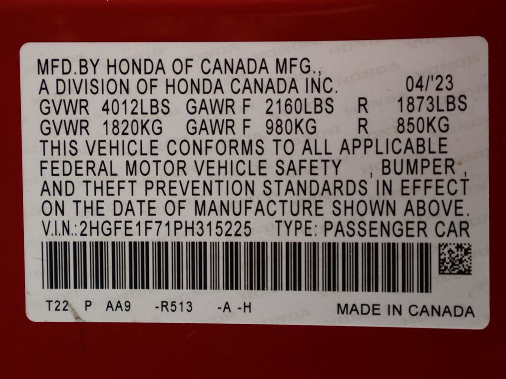 Used 2023 Honda Civic EX image 42