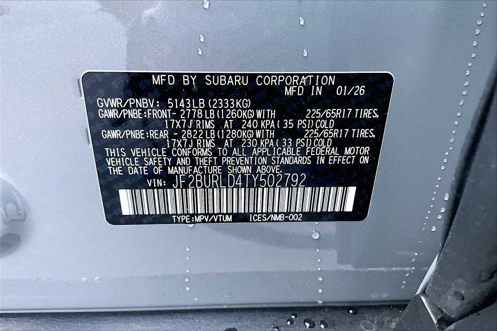 New 2026 Subaru Outback Wilderness image 19