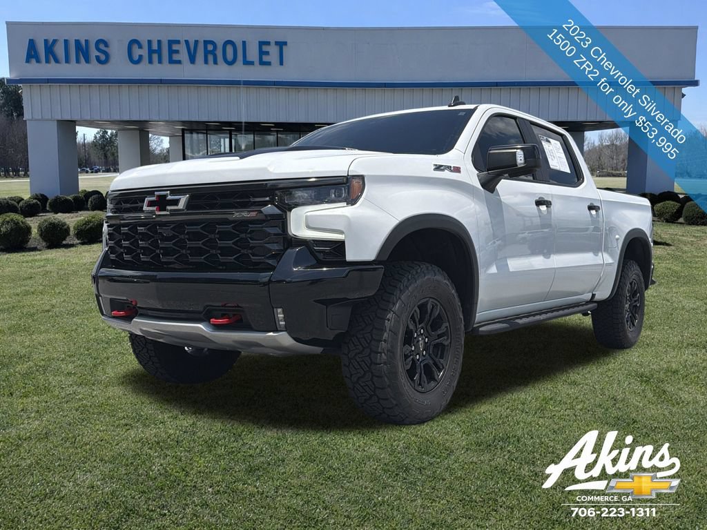 Used 2023 Chevrolet Silverado 1500 ZR2 w/ Technology Package AWD/4WD image 9