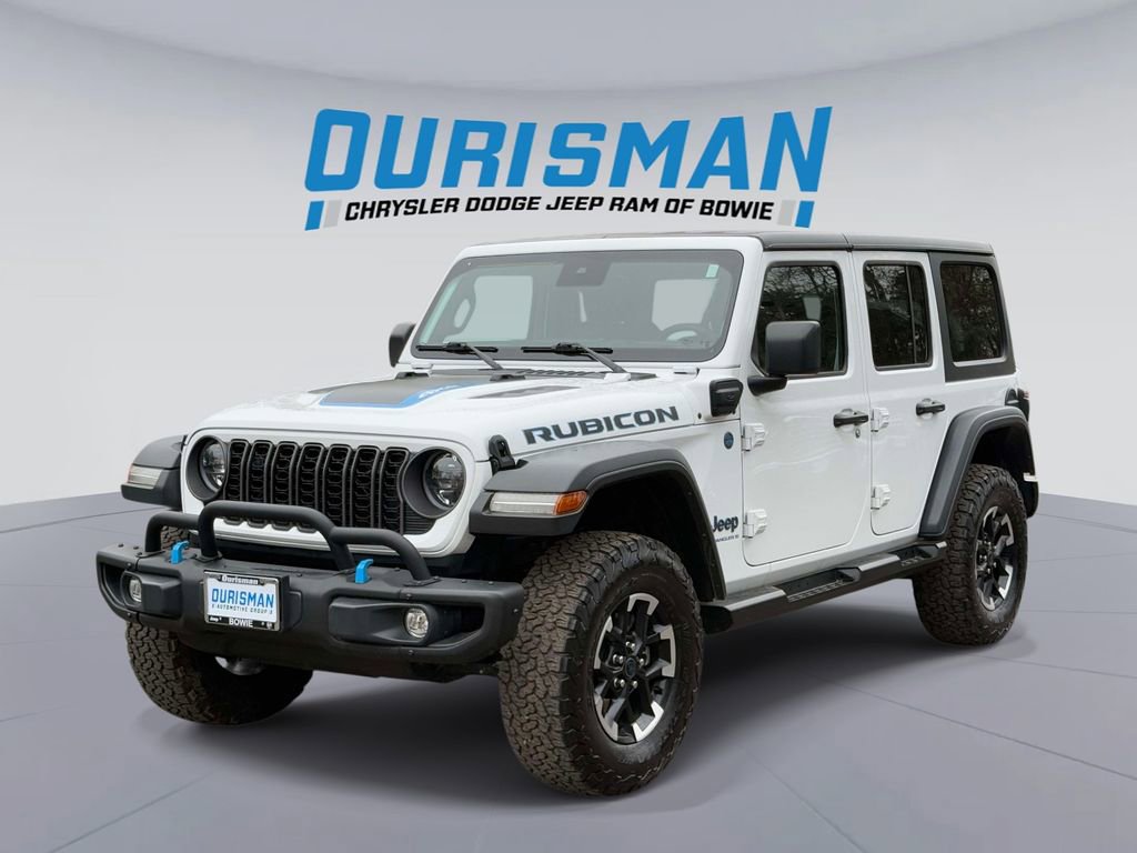 Used 2024 Jeep Wrangler Unlimited Rubicon 4xe w/ Safety Group image 5