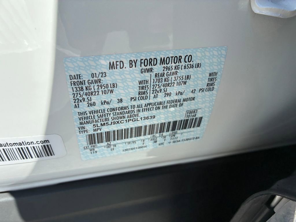 Used 2023 Lincoln Aviator Black Label w/ Dynamic Handling Package image 29