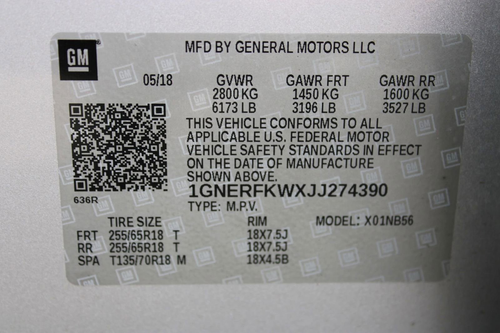 Used 2018 Chevrolet Traverse LS w/ LPO, Cargo Package image 18