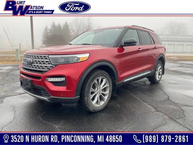 Used 2022 Ford Explorer Limited w/ Class IV Trailer Tow Package