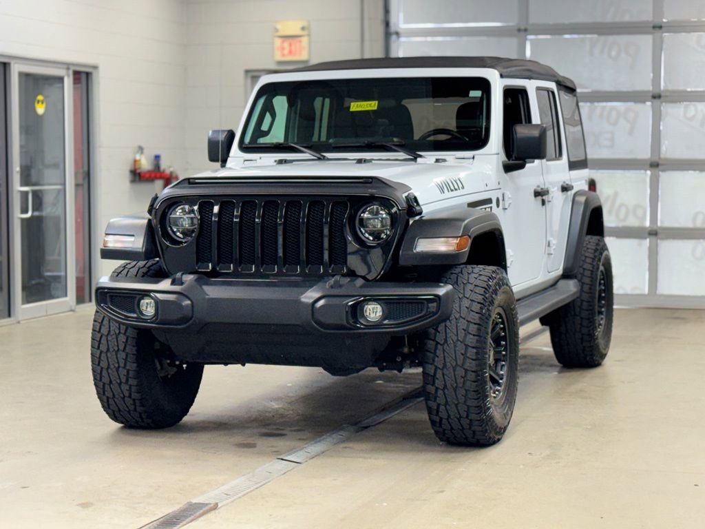 Used 2022 Jeep Wrangler Unlimited Sport image 3