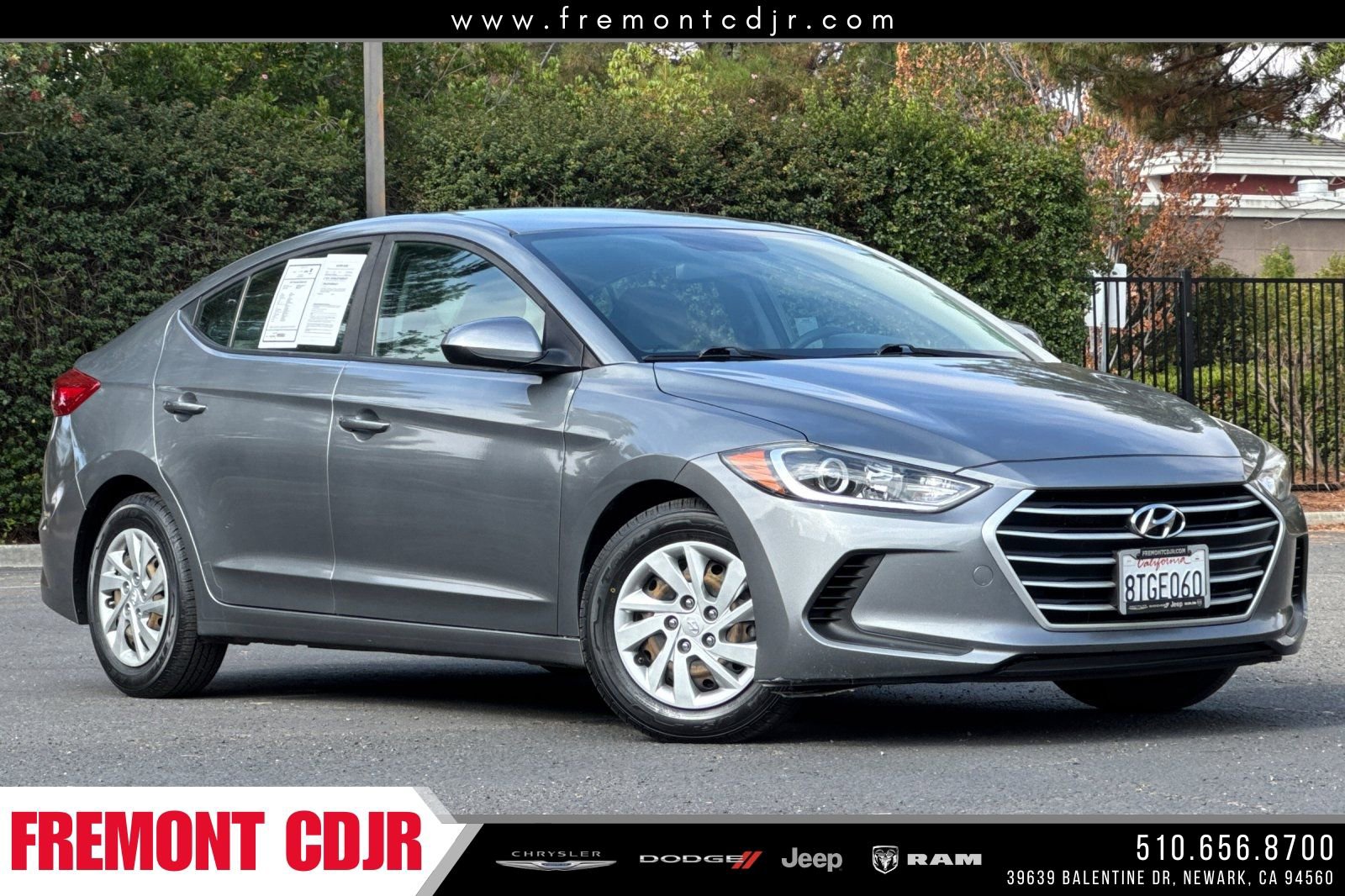 Used 2017 Hyundai Elantra SE