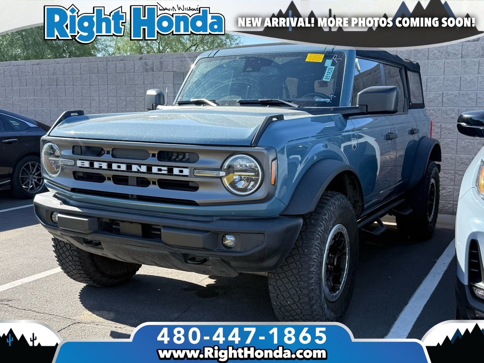 Used 2022 Ford Bronco Big Bend w/ Sasquatch Package image 1