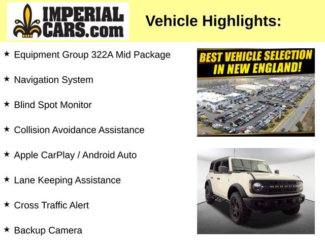 Used 2024 Ford Bronco Black Diamond AWD/4WD image 3