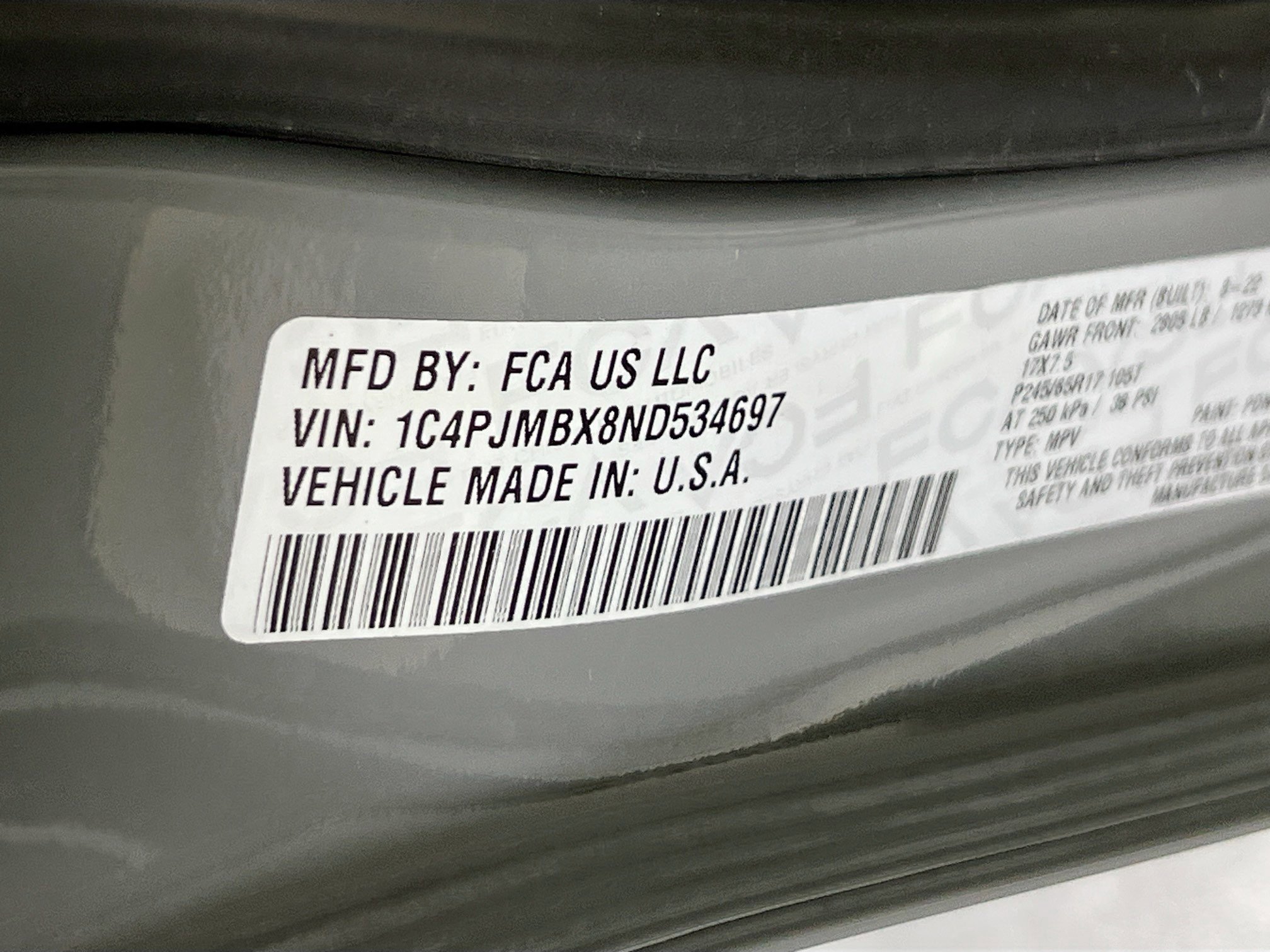 Used 2022 Jeep Cherokee Trailhawk image 30