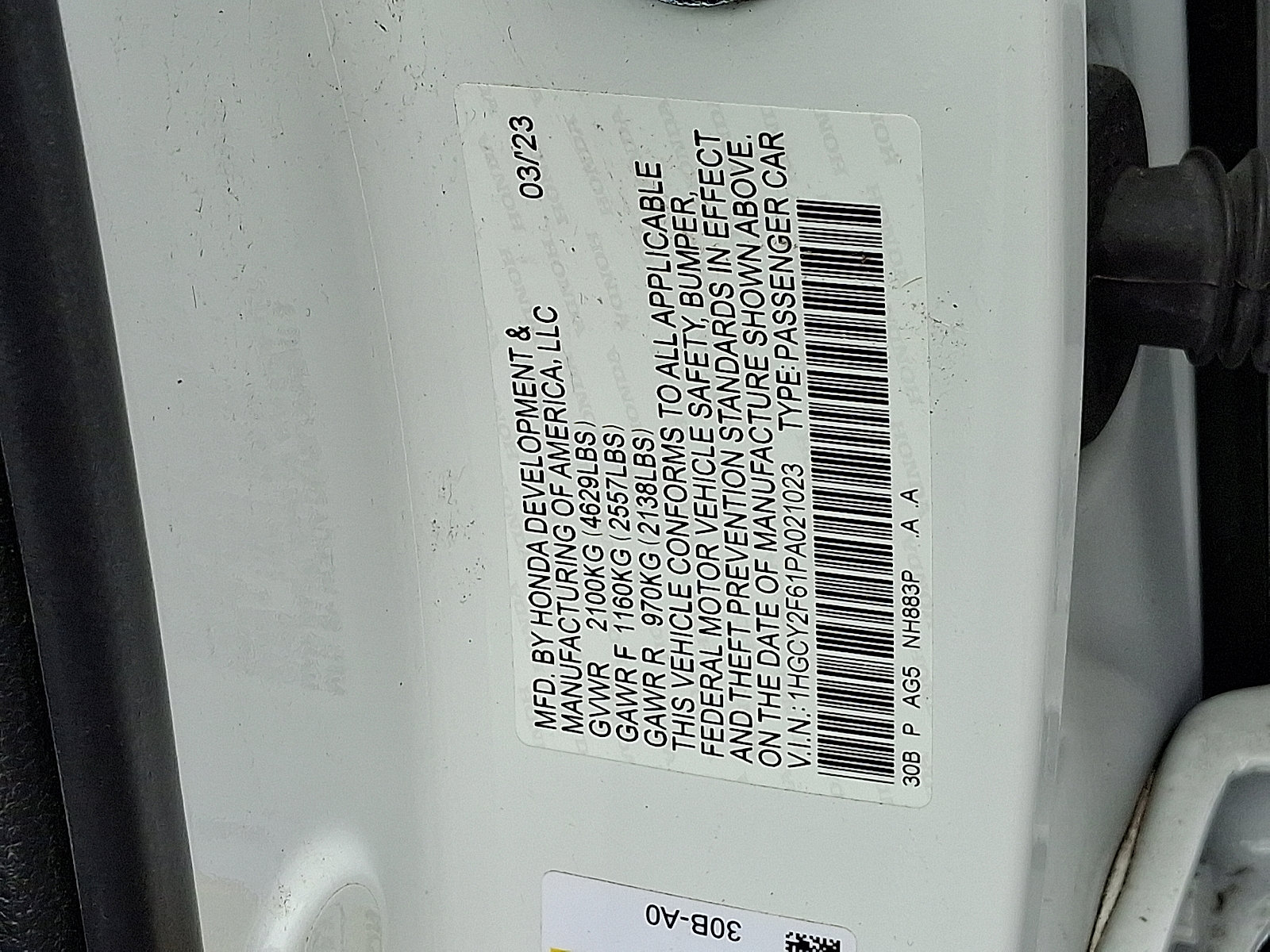 Used 2023 Honda Accord EX-L image 27