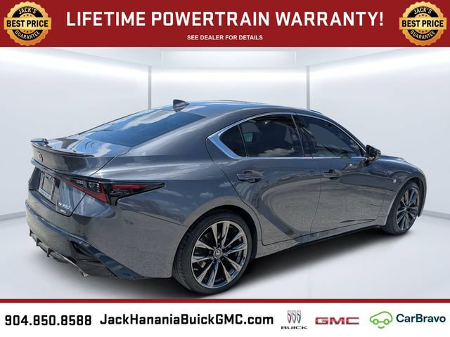 Used 2021 Lexus IS 350 F Sport w/ Accessory Package 2 AWD/4WD image 3