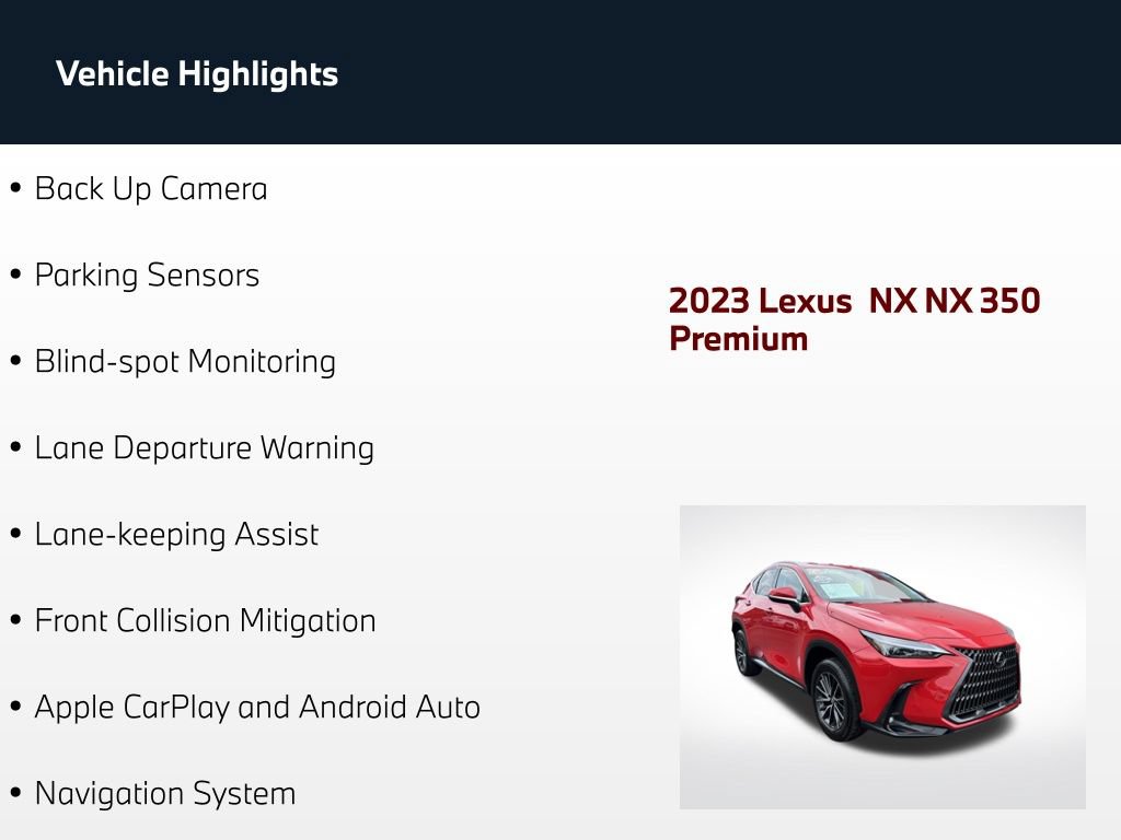 Used 2023 Lexus NX 350 AWD image 5