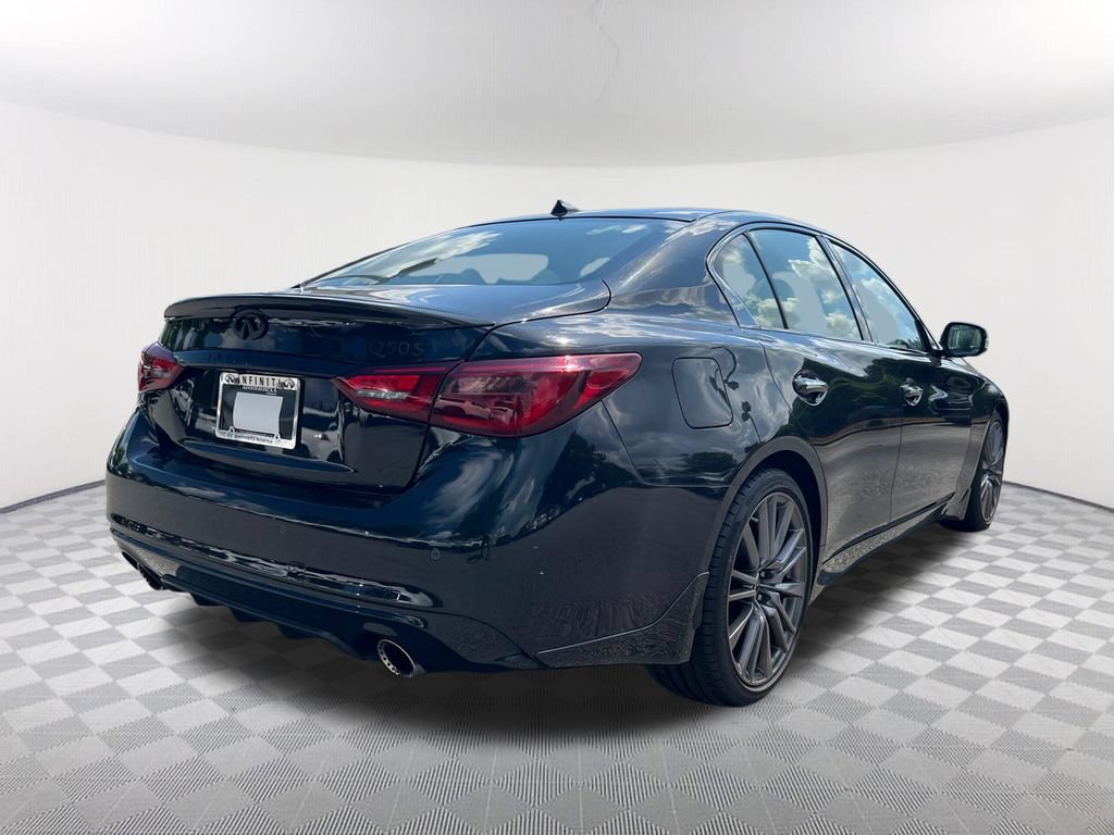 Used 2023 INFINITI Q50 Red Sport 400 w/ Black Opal Edition RWD image 5