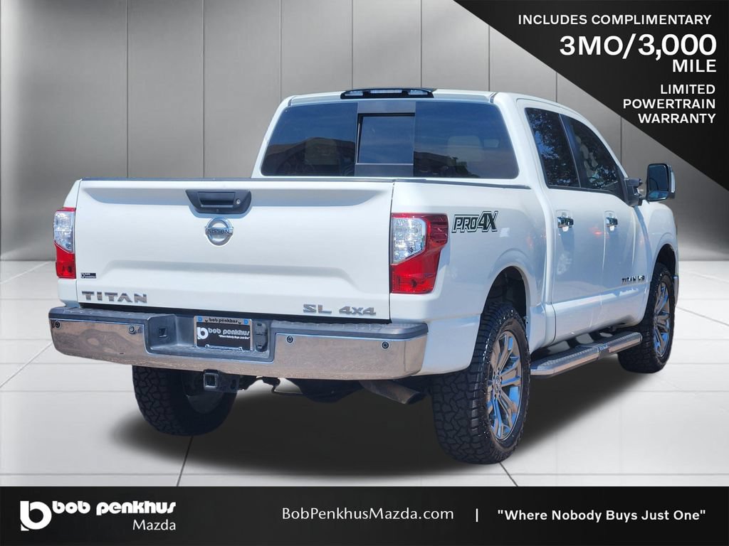 Used 2018 Nissan Titan SL w/ Chrome Package AWD/4WD image 25