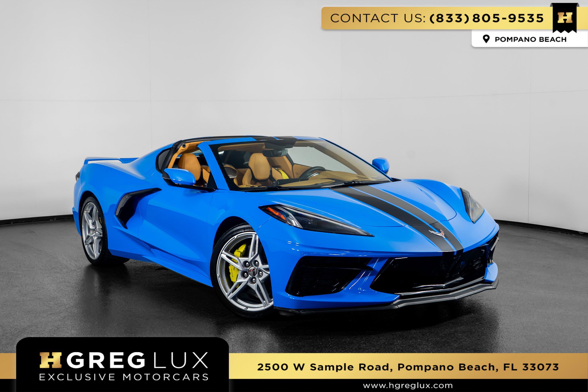 Used 2020 Chevrolet Corvette Stingray Premium Cpe w/ 3LT image 1