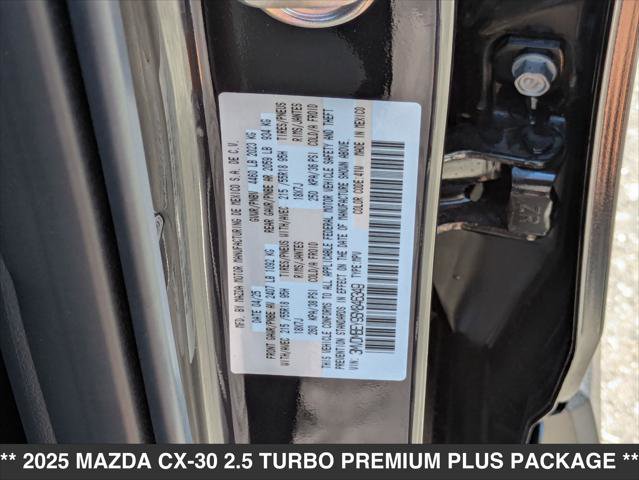 New 2025 MAZDA CX-30 2.5 Turbo w/ Premium Plus Pkg image 15