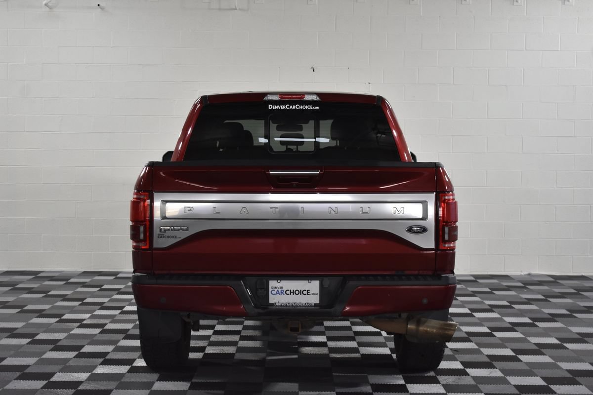 Used 2017 Ford F150 Platinum w/ Equipment Group 701A Luxury AWD/4WD image 4