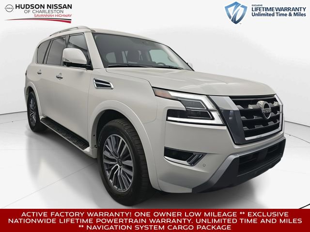 Used 2024 Nissan Armada SL w/ Captain's Chairs Package RWD image 1