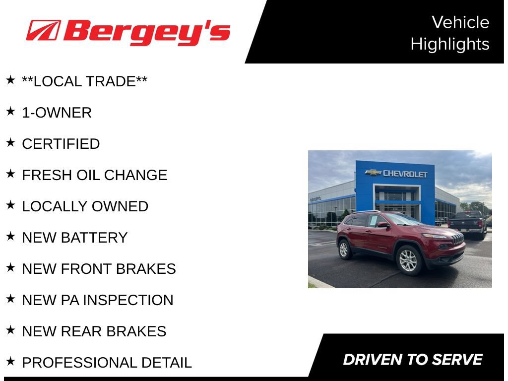 Used 2016 Jeep Cherokee Latitude w/ Comfort/Convenience Group AWD/4WD image 4