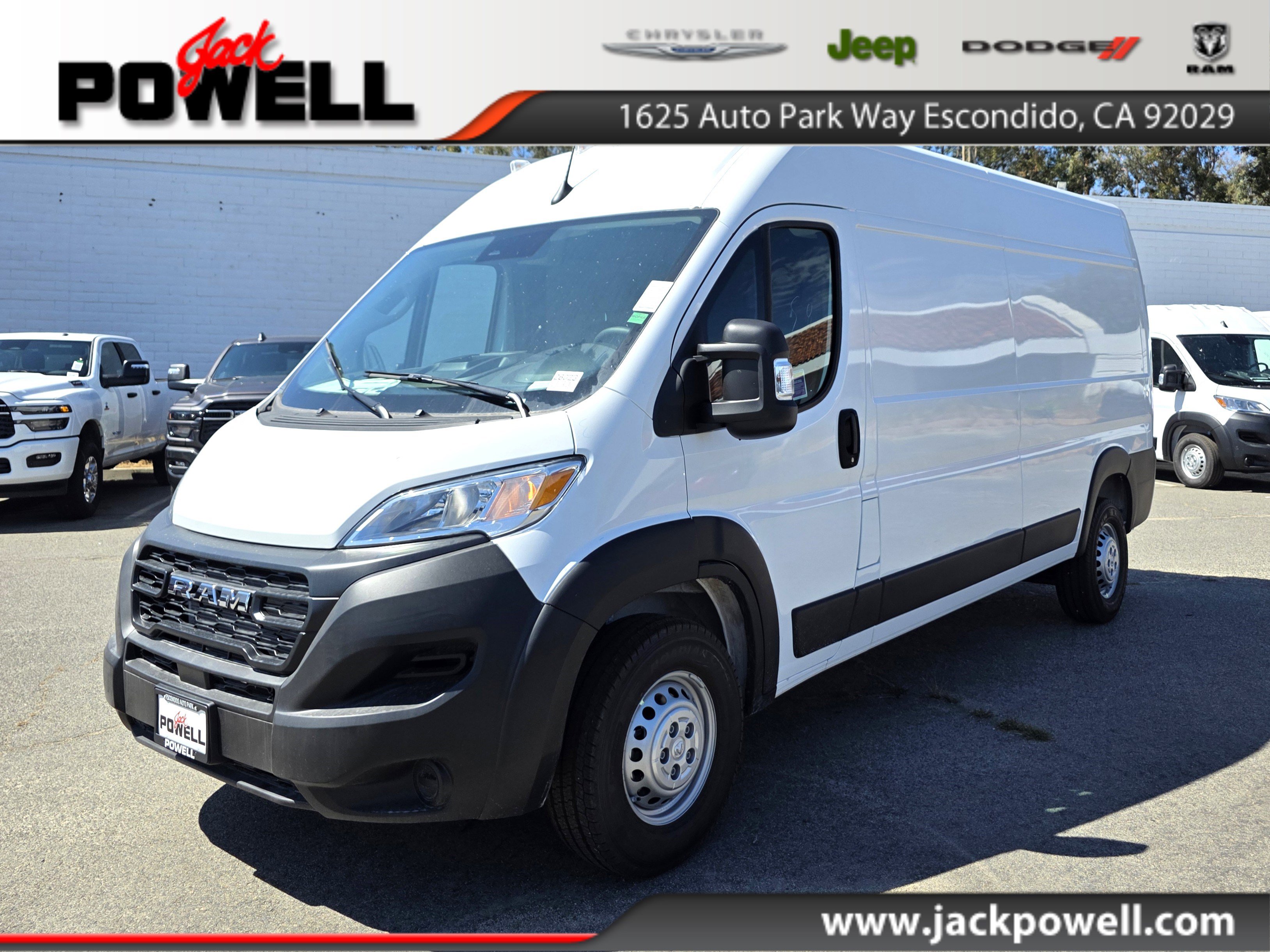 New 2026 RAM ProMaster 2500