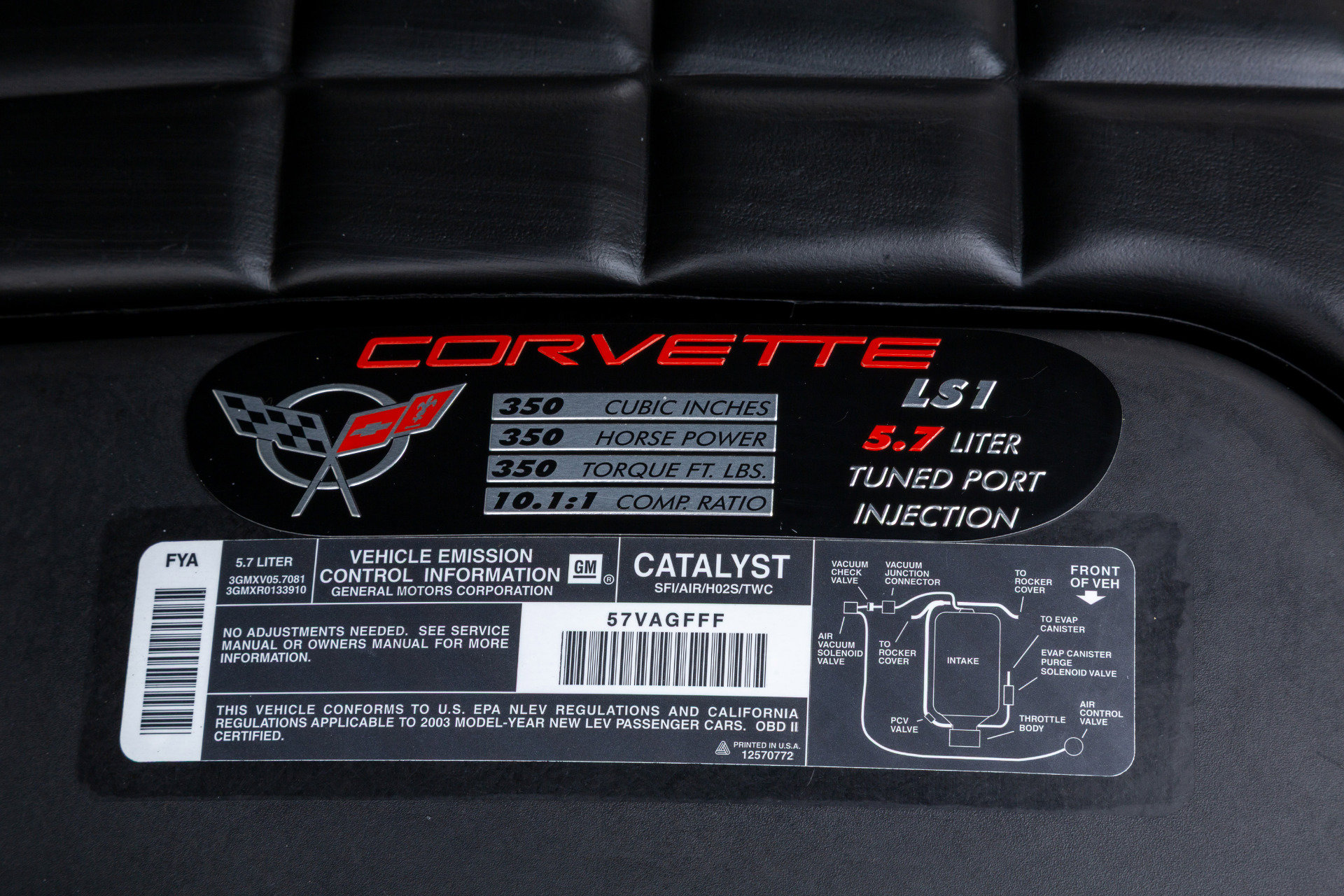 Used 2003 Chevrolet Corvette 50th Anniversary Edition w/ Preferred Equipment Group1 image 22