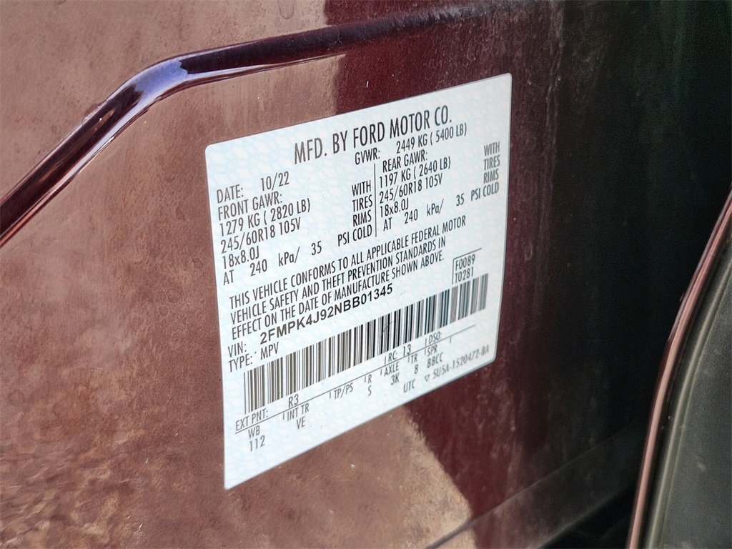 Certified 2022 Ford Edge SEL w/ Convenience Package image 34