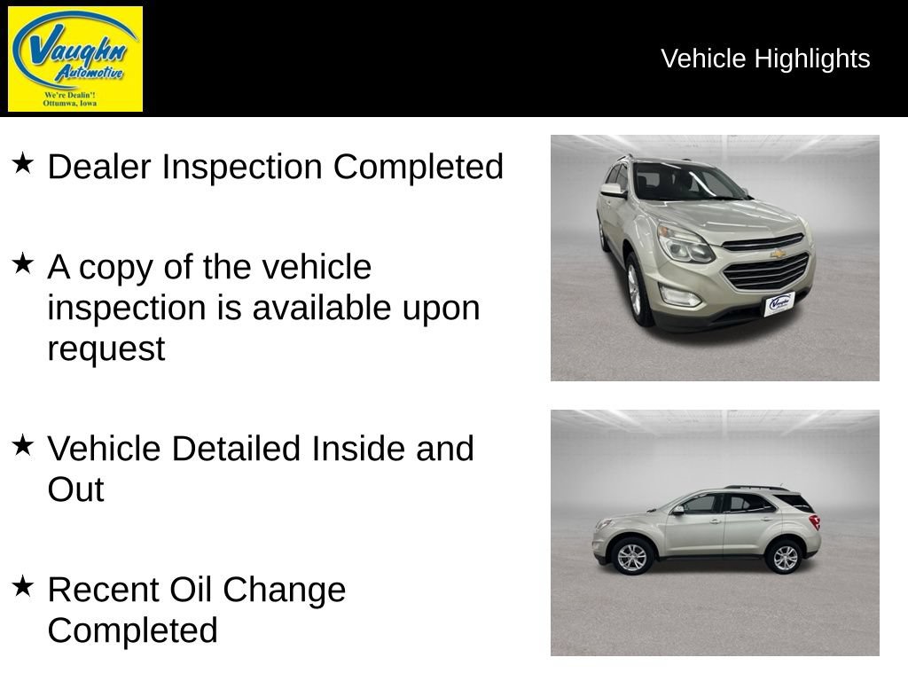 Used 2016 Chevrolet Equinox LT w/ Convenience Package FWD image 2
