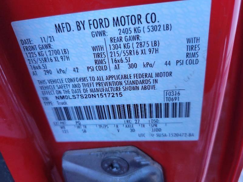 Used 2022 Ford Transit Connect XL image 40