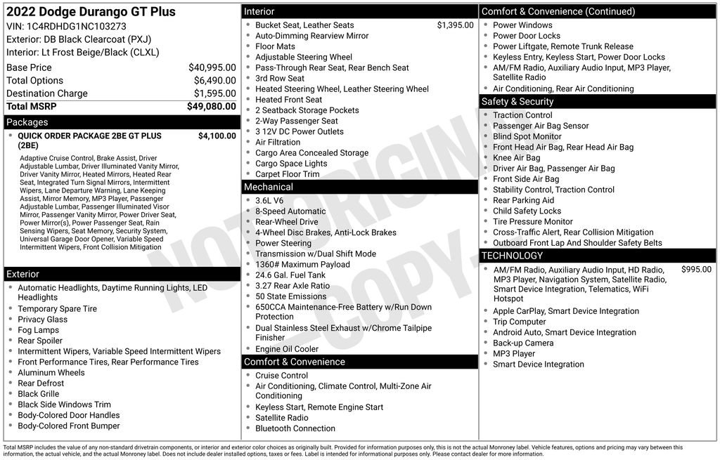 Used 2022 Dodge Durango GT image 11