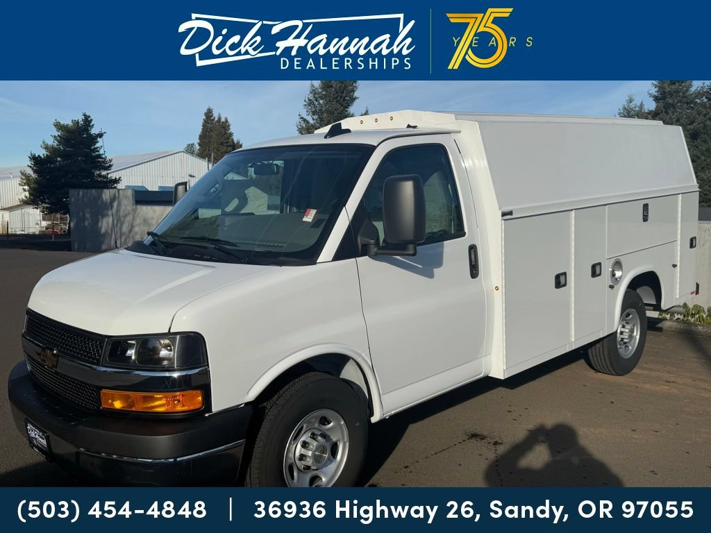 New 2024 Chevrolet Express 3500 w/ Power Convenience Package RWD image 1